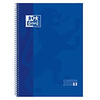Caderno espiral Oxford Europeanbook 1 - A4+ - 80 folhas - 5 x 5 mm