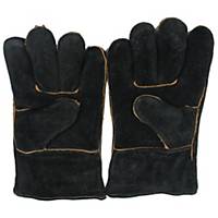 13 INCHES GLOVES PAIR BLACK