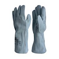 13 INCHES GLOVES PAIR GREY