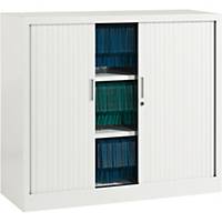 Ariv cupboard 2 shelves 120x105x43 cm white