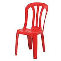 Writebest Plastic Chair Red