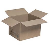 Boîte en carton simple cannelure, imprimante, l190xH160xL230mm, les 25 boîtes