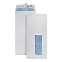 Winpaq Opaque Window Peel & Seal White Envelope  4  X9   100gsm - Box of 500