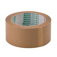 Nissho Opp Brown Packing Tape 72mm X 80m - Pack of 4