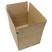 Box with variable height single wave 305 x 215 x 215-325  - pack of 25