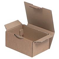 Shipping box 250 x 150 x 100 mm brown - pack of 50