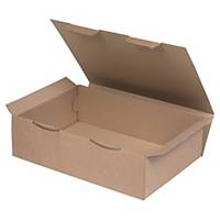 Shipping box 430 x 300 x 120 mm brown - pack of 50