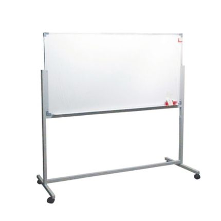 Afbreken Beukende capaciteit Double-Sided Magnetic Whiteboard 90 x 180 with Stand