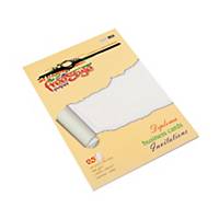 Ekologiczne papiery ozdobne FREE STYLE, struktura płótno, kolor: biały