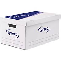 Lyreco conteneur pour 5 boîtes d archives à montage automatique
