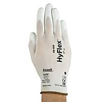 Caja de 12 pares de guantes Ansell 48-100 HYFLEX de - PU - talla 6