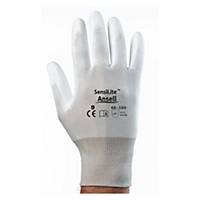 Caja de 12 pares de guantes de precisión Ansell Hyflex 48-100 - talla 8