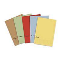 Pack de 50 subcarpetas Lyreco Budget - folio - cartulina - azul