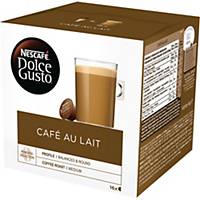 Kaffekapsler Dolce Gusto Cafe au Lait, pakke a 16 stk