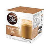 Café Dolce Gusto - café com leite - Pacote de 16 doses