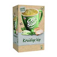 Cup-a-Soup drinkbouillon kruidige kip, doos van 26 zakjes