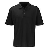 Polo Shirt 240gsm Black - Large