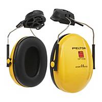 3M™ Peltor™ I gehoorkap voor helm, SNR 26 dB, geel, per stuk