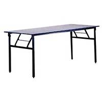 Writebest Rectangular Grey Foldable Table 1200 X 450 X 760mm