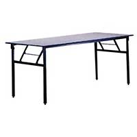 Writebest Rectangular Grey Foldable Table 1500 X 450 X 760mm