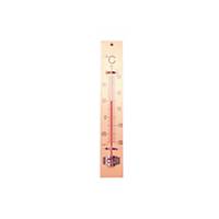 Bouhon wooden classroom thermometer 24 x 4 cm, per piece