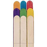 Colorations mixing sticks assorted colours 150 x 18 mm - pack of 500