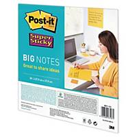 Post-it Super Sticky Big Notes, 27,9x27,9 cm, 30 sheets, yellow