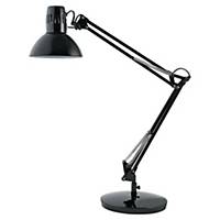Lampe Alba Archi - LED - double bras articulé - noire
