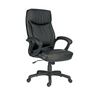 ANTARES HAWAI MANAGER CHAIR LEATHER BLK
