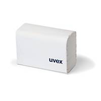 Uvex Reinigungspapier 9971.000, für Brillenreinigungsstation, 760 Stück