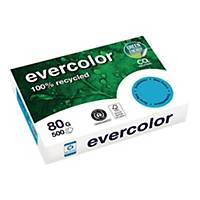 Papier kolorowy EVERCOLOR, A4, niebieski, 80 g/m², 500 arkuszy