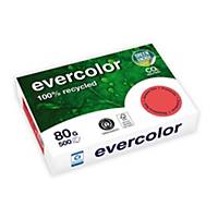 Evercolor gekleurd A4 papier, 80 g, framboos, per 500 vel