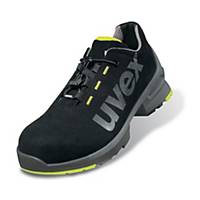 uvex safety shoes 1 8544, ESD S2/SRC, size 39, black/yellow
