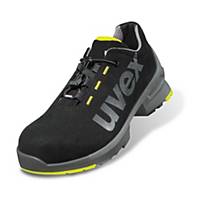 uvex safety shoes 1 8544, ESD S2/SRC, size 40, black/yellow