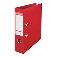 ESSELTE NUMBER 1 L/ARCH FILE 75MM RED