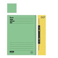 ABBA 102DST Manilla Card Folder Green