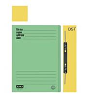 ABBA 102DST Manilla Card Folder Yellow