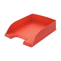 LEITZ 5227 LETTER TRAY PLUS BRIGHT RED