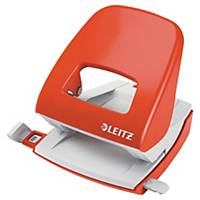 Leitz 5008 2-hole punch steel red clear 25 sheets