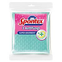 Spontex antibakteriális törlőkendő, 3 db/csomag
