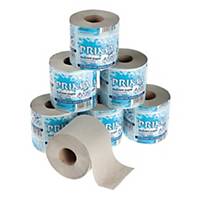 Primasoft 050101 Toilettenpapier, konvent. Rollen, natur, 1-lagig, 32 Stück