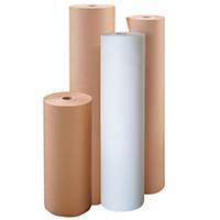Rolo de papel de embalagem kraft - 1200 mm x 300 m - 80 g/m² - Kraft