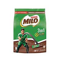 Milo Fuze 3 in 1 Sticks Nestle  33g - Pack of 30 (Nestle Malaysia)