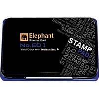 ELEPHANT E01 Stamp Pad 8cm X12.5cm Blue