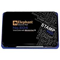 ELEPHANT E04 Stamp Pad 4.8cm X7cm Blue