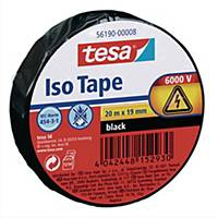 TESA 5619 ISO TAPE PVC 19MMX20M BLACK