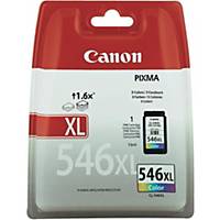 Canon CL-546XL inkt cartridge, cyaan, magenta, geel, hoge capaciteit, 13 ml