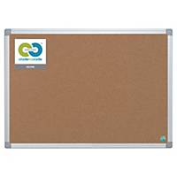 Earth-It Aluminium 900mm X 600mm Cork Board