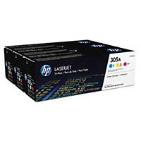 HP CF370AM laser rainbow kit nr.305A blue-red-yellow [3x2.600 pages]
