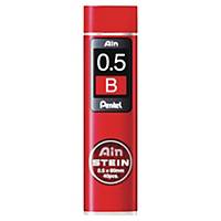 Pentel Ain STEIN Pencil Leads 0.5mm B - Tube of 40